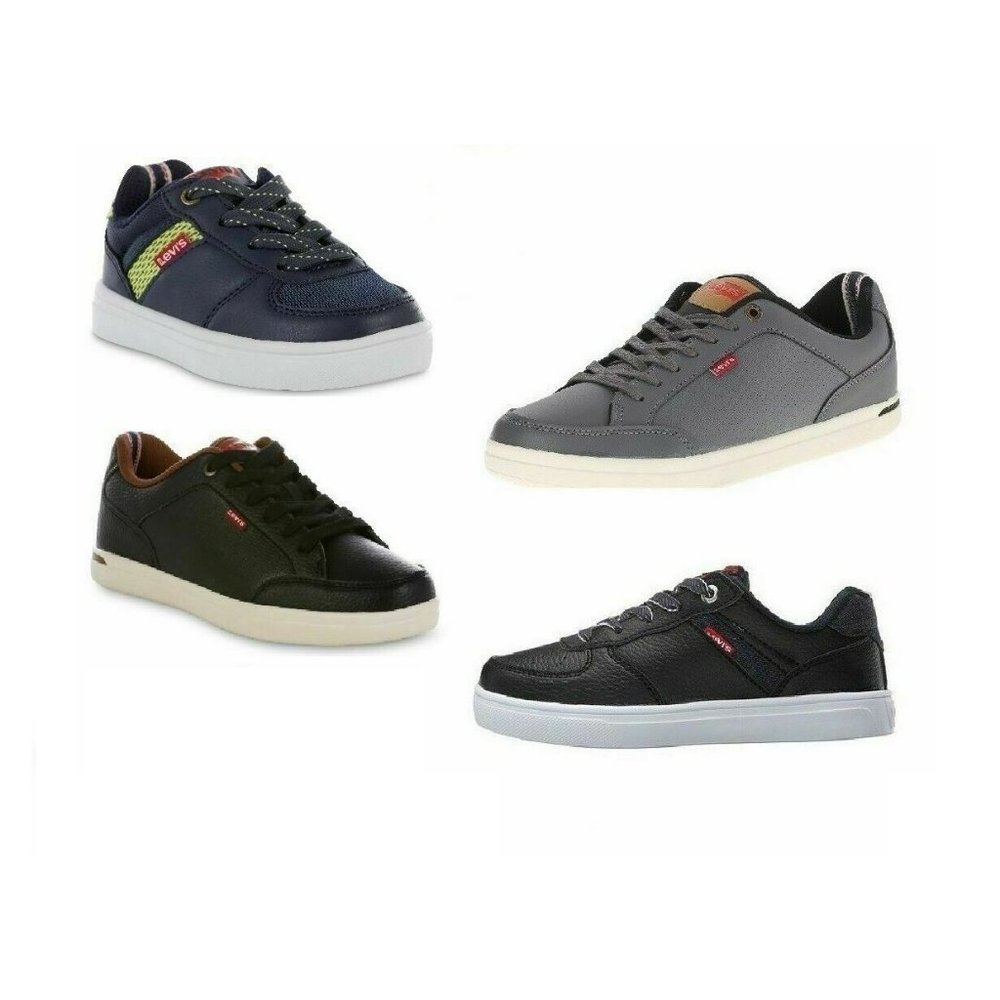 Boys Levi's Sneakers size 2, 3, 4, 5, 6, 6.5, 7 NEW